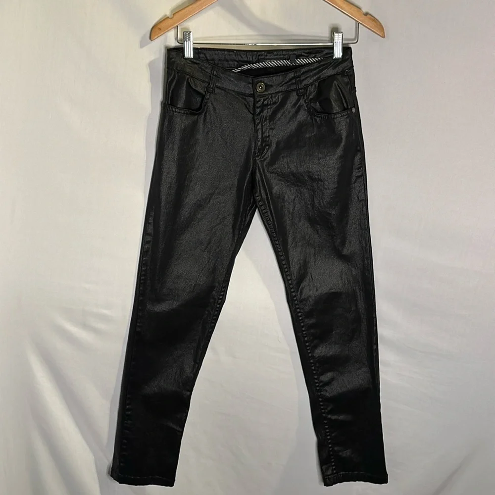 Marc O'Polo Junior Black Denim Wax Coated Denim Jeans